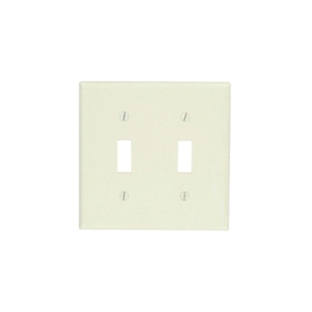 LEVITON Wallplates La Wp 2G 2Tgl 78009